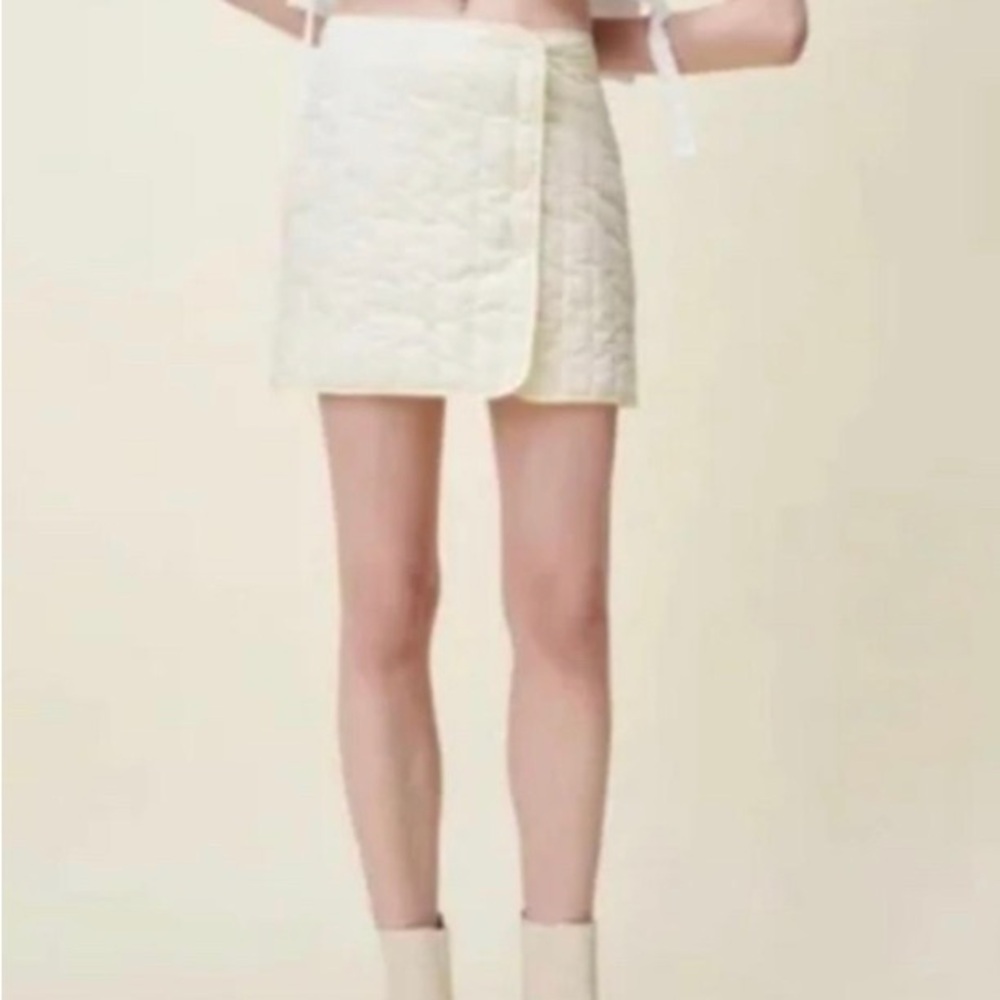 Mini Puffer Skirt by Zara